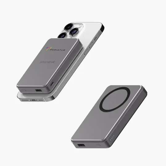10,000 mAh Qi2 Wireless Battery Pack & Portable Pocket Charger