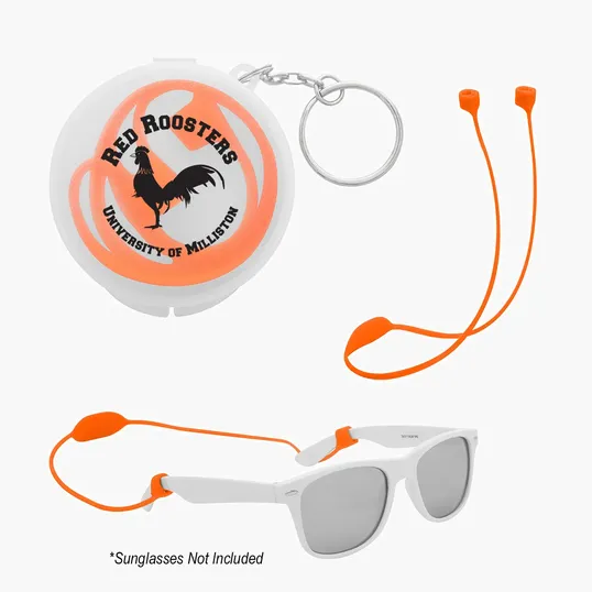 Secure Strap Silicone Ear Pod & Sunglass Holder — view 2
