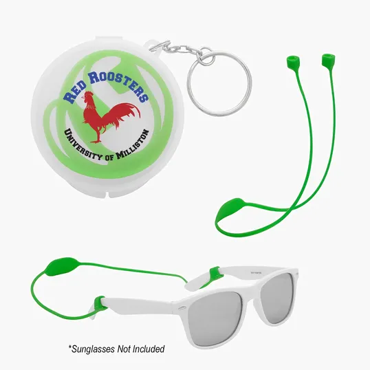 Secure Strap Silicone Ear Pod & Sunglass Holder — view 3