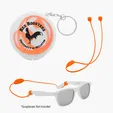 Secure Strap Silicone Ear Pod & Sunglass Holder — view 2