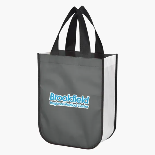 Non-Woven Shopper Tote Bag with 100% RPET Material — view 2