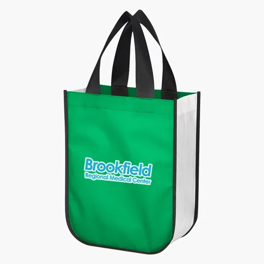 Non-Woven Shopper Tote Bag with 100% RPET Material — view 3