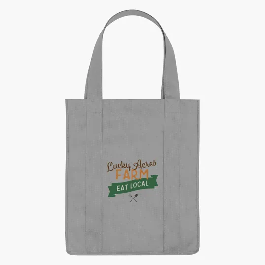 Non-Woven Shopper Tote Bag with 100% RPET Material — view 2