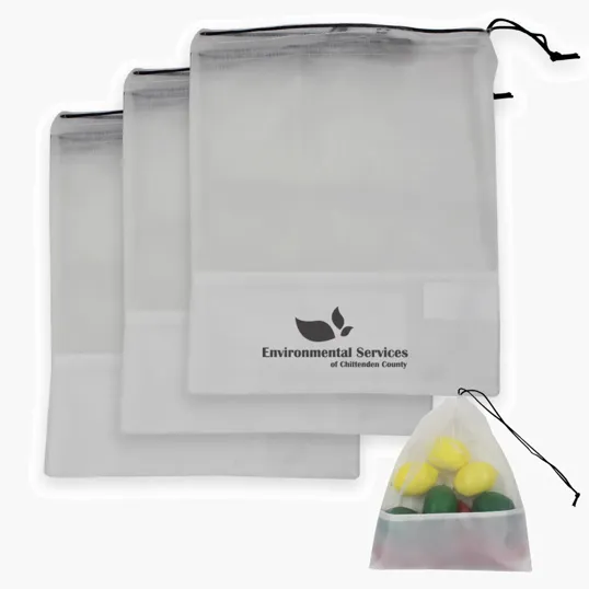 Market Mesh Set, 3-Piece RPET Reusable Produce Bags — view 2