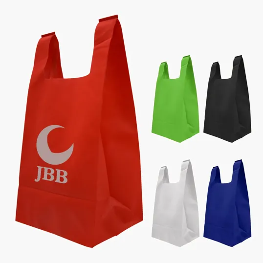 Reusable Non-Woven Tote Bag with 7" Gusset