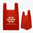 Reusable Non-Woven Tote Bag with 7" Gusset — view 4