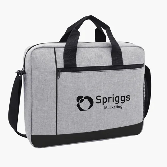 Hancock Heathered Laptop Briefcase — view 3