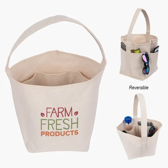 Garden Tote Bag in 10 Oz. Cotton Canvas