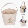 Garden Tote Bag in 10 Oz. Cotton Canvas