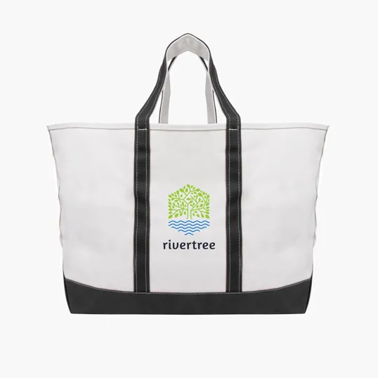 Madelyn Cotton Canvas Tote Bag, 56 Liter — view 2