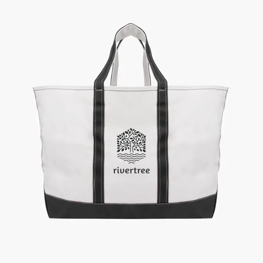 Madelyn Cotton Canvas Tote Bag, 56 Liter — view 7