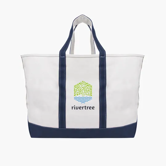 Madelyn Cotton Canvas Tote Bag, 56 Liter — view 4