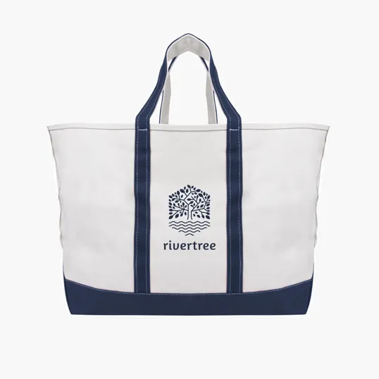 Madelyn Cotton Canvas Tote Bag, 56 Liter — view 8