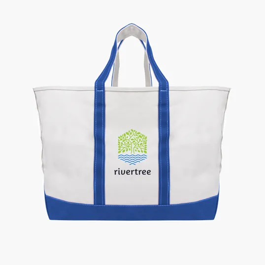 Madelyn Cotton Canvas Tote Bag, 56 Liter — view 6