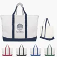 Madelyn Cotton Canvas Tote Bag, 56 Liter