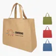 Juliet Jute Tote Bag with 16" Handles — view 5