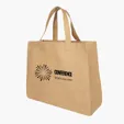 Juliet Jute Tote Bag with 16" Handles — view 6