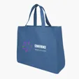 Juliet Jute Tote Bag with 16" Handles — view 2