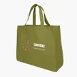 Juliet Jute Tote Bag with 16" Handles — view 3
