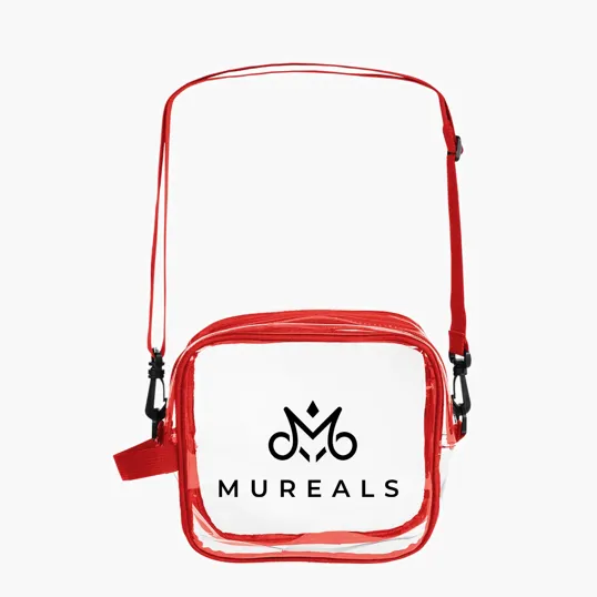 Clear Crossbody Bag with Detachable Strap — view 4