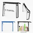 Clarity Toiletry Bag with PVC and Non-Woven Trim