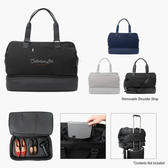 Weekender Travel Bag With Drop Bottom