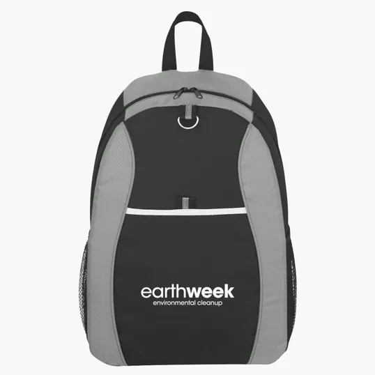 Sport Backpack with Padded Straps and Mesh Pockets — view 5