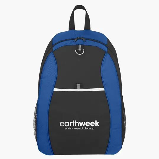 Sport Backpack with Padded Straps and Mesh Pockets — view 6