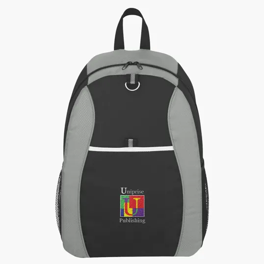 Sport Backpack with Padded Straps and Mesh Pockets — view 3