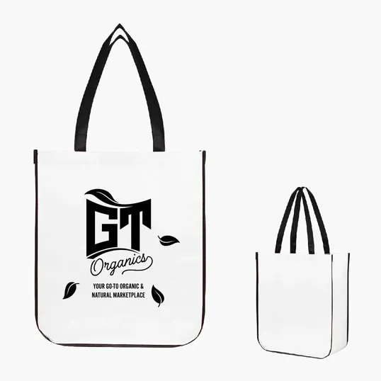 Jumbo Lola Laminated rPET Non-Woven Tote Bag — view 13