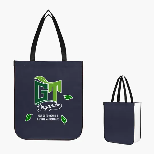 Jumbo Lola Laminated rPET Non-Woven Tote Bag — view 3