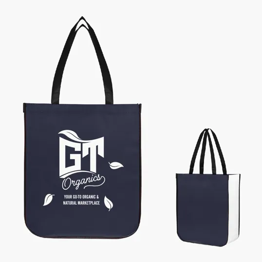 Jumbo Lola Laminated rPET Non-Woven Tote Bag — view 8