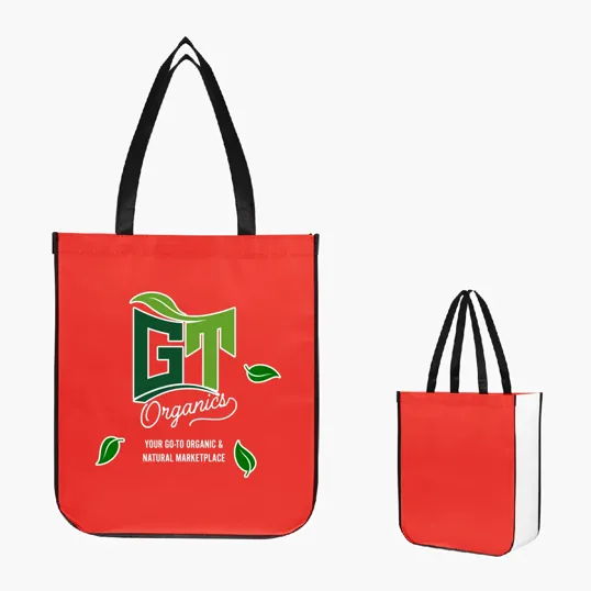 Jumbo Lola Laminated rPET Non-Woven Tote Bag — view 5