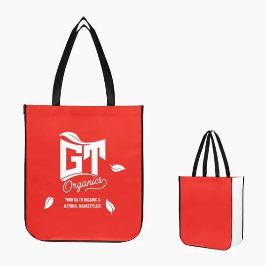 Jumbo Lola Laminated rPET Non-Woven Tote Bag — view 10