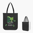 Jumbo Lola Laminated rPET Non-Woven Tote Bag — view 2