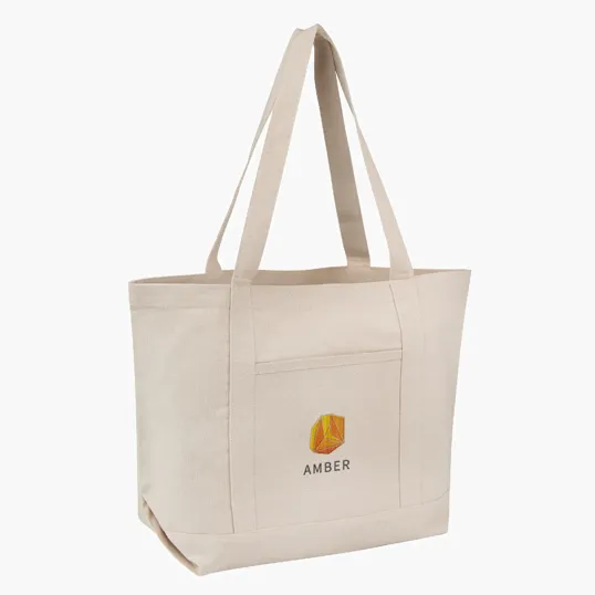 Ripley Recycled Cotton Starboard Tote — view 4