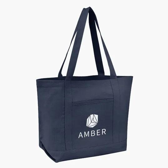 Ripley Recycled Cotton Starboard Tote — view 10