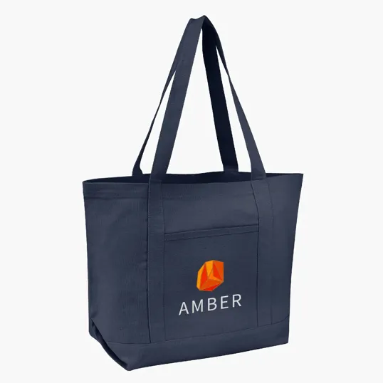 Ripley Recycled Cotton Starboard Tote — view 6