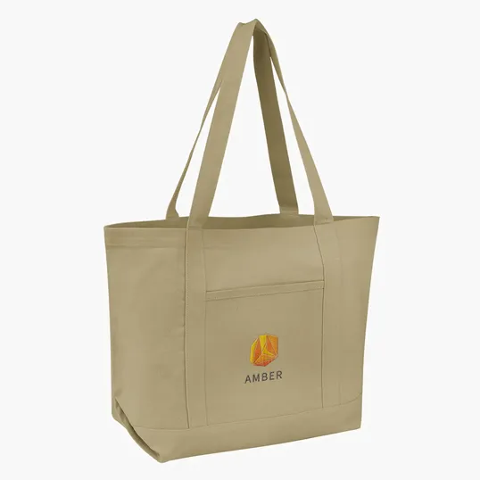Ripley Recycled Cotton Starboard Tote — view 12