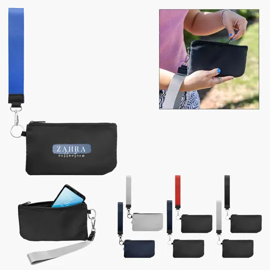 Anywhere rPET Wristlet Pouch — view 4