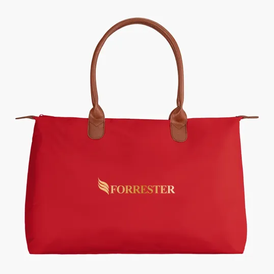Lauren Tote Bag with Zippered Closure — view 2