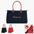 Lauren Tote Bag with Zippered Closure