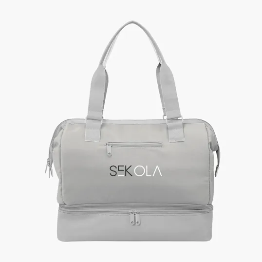 Weekender Mini Travel Bag with Drop Bottom — view 3