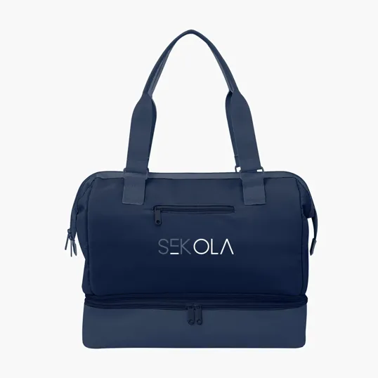 Weekender Mini Travel Bag with Drop Bottom — view 4