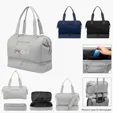 Weekender Mini Travel Bag with Drop Bottom