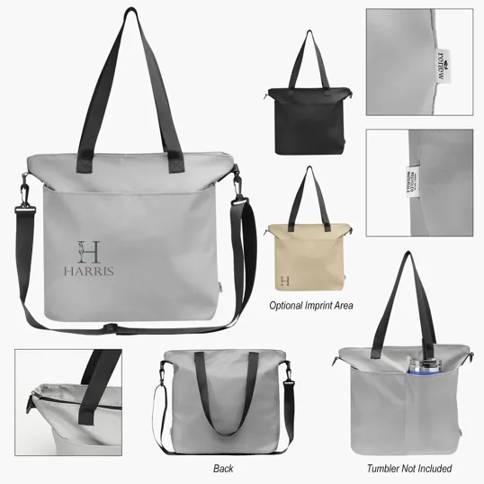 Intrepid rPET Laptop Tote Bag — view 4