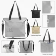 Intrepid rPET Laptop Tote Bag — view 4