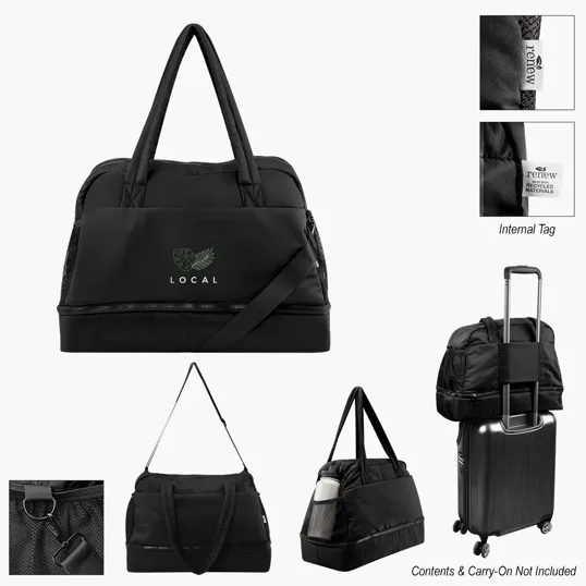rPET Duffel Bag With Drop Bottom