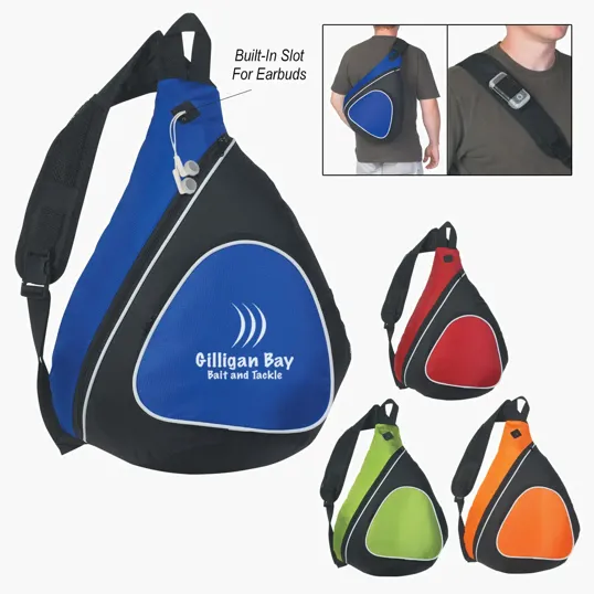Sling Backpack with Padded Shoulder Strap — view 10
