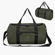 Hudson Recycled Leatherette Duffel Bag — view 3
